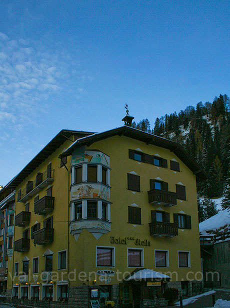 Das Hotel Stella von Wolkenstein foto