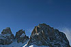 Dolomites Mountain Range At Val Gardena